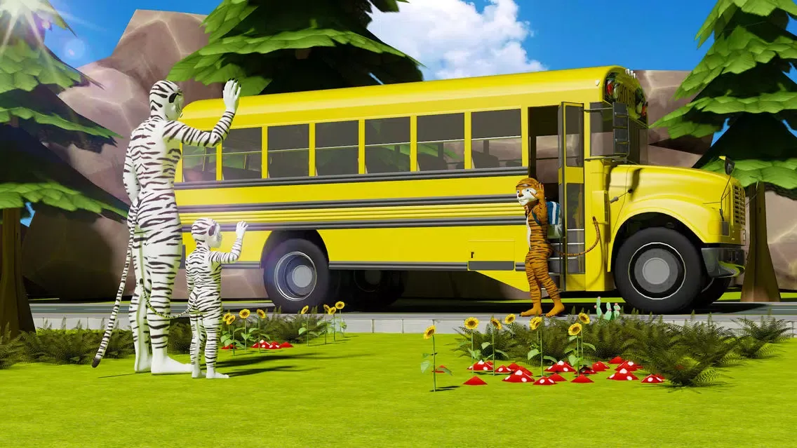 Ảnh chụp màn hình của Virtual Jungle Tiger Family