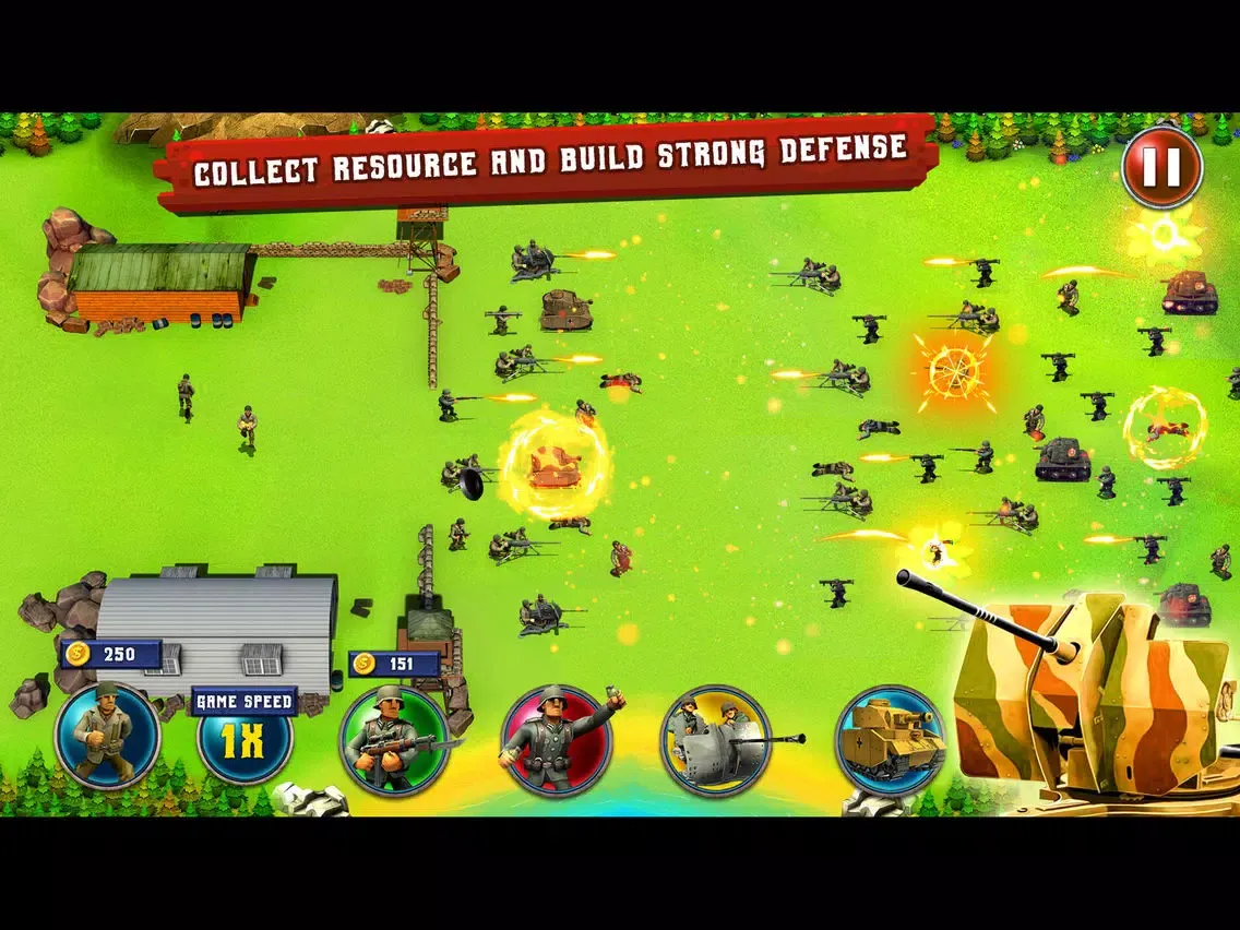 World War Base Defense iPad  स्क्रीनशॉट