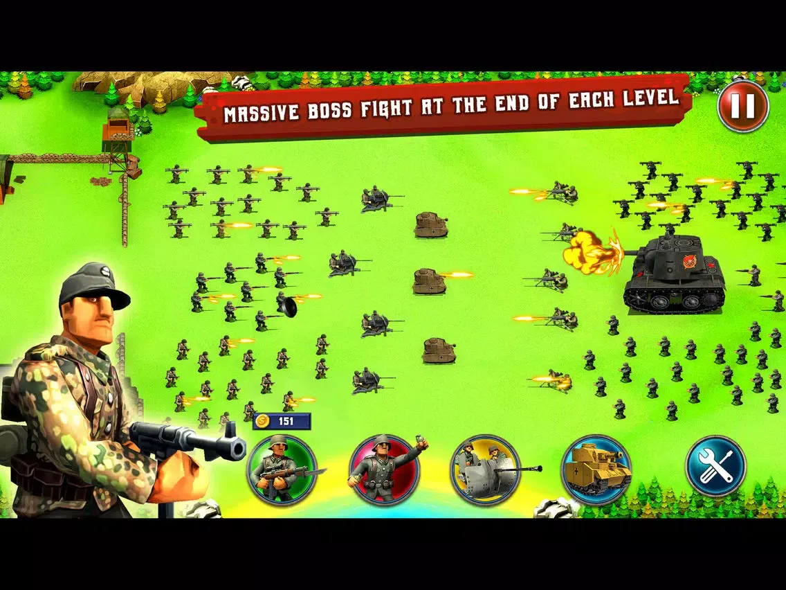 World War Base Defense iPad  स्क्रीनशॉट