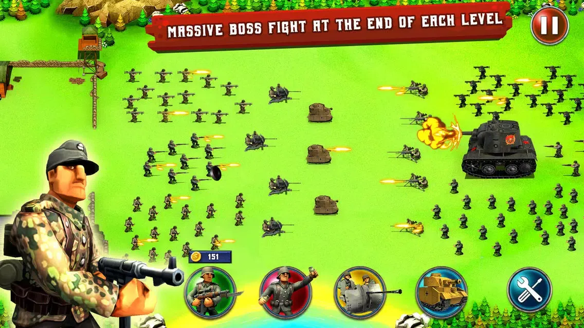 World War Base Defense स्क्रीनशॉट