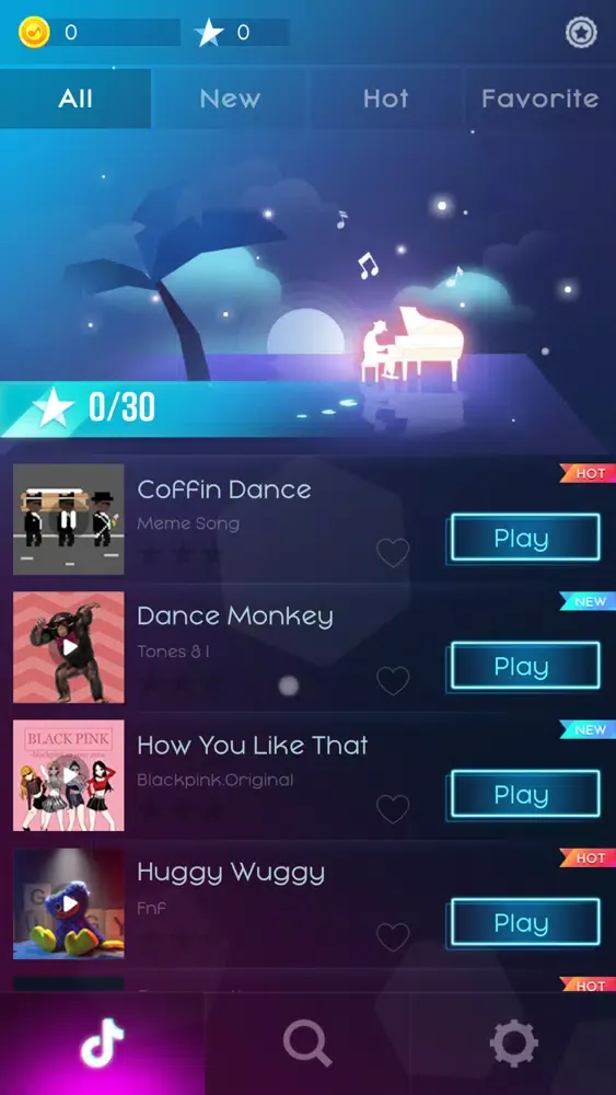 Piano Fire: Magic Tiles & EDM應用截圖
