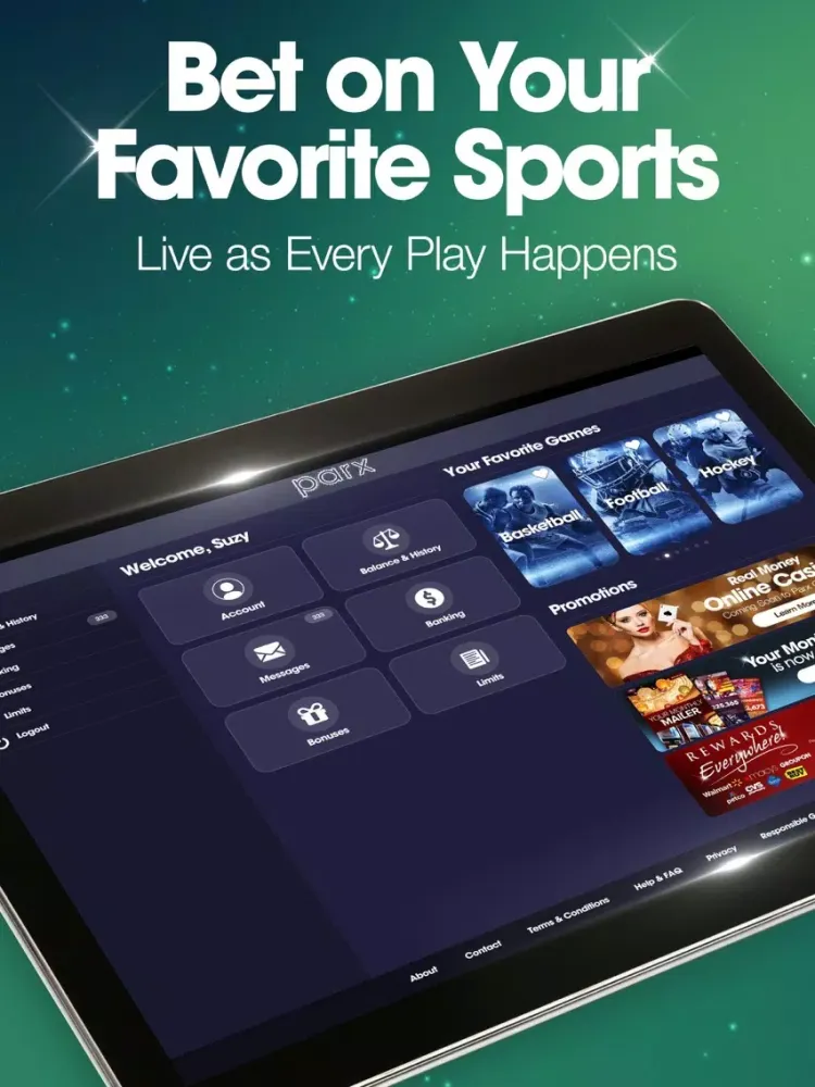 Parx Casino® Sportsbook iPad 应用截图