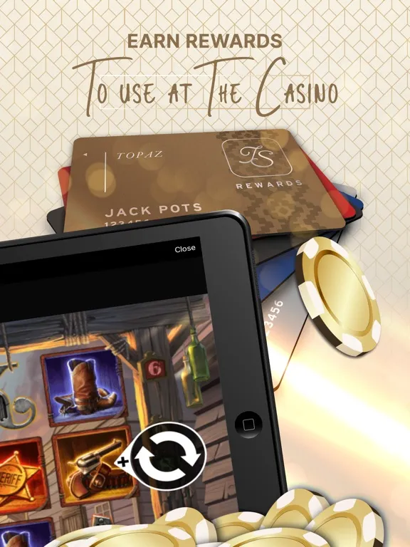 Turning Stone Online Casino iPad  Screenshots