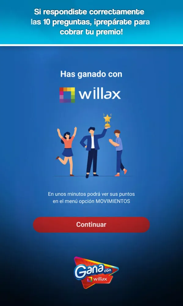 Captures d'écran de Gana con Willax