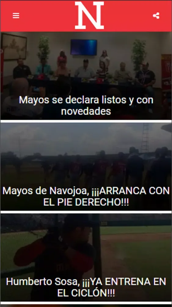 Capturas de pantalla de Mayos de Navojoa