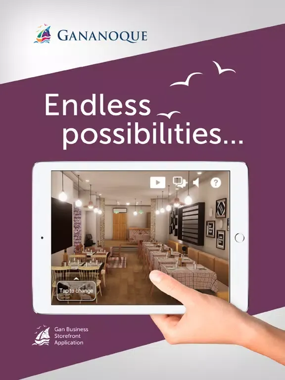ภาพหน้าจอของ Gan Business iPad 