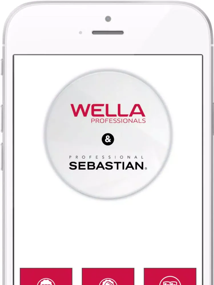 Wella & Sebastian iPad  Ekran Görüntüleri