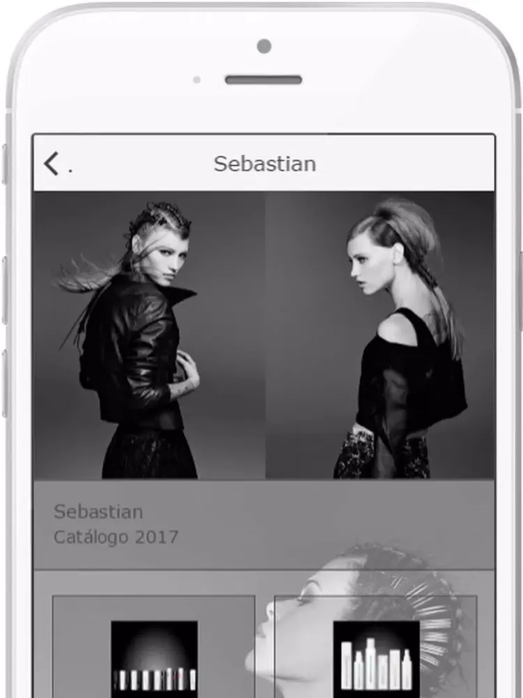 Wella & Sebastian iPad  Ekran Görüntüleri