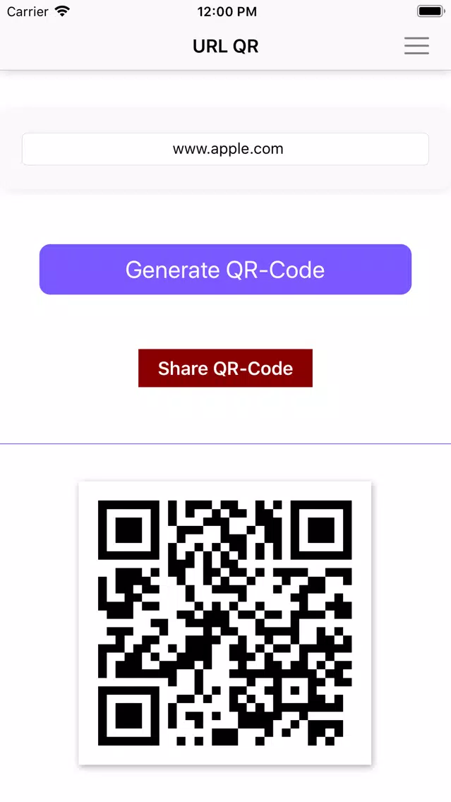 Tangkapan layar Quick Responses(QR)