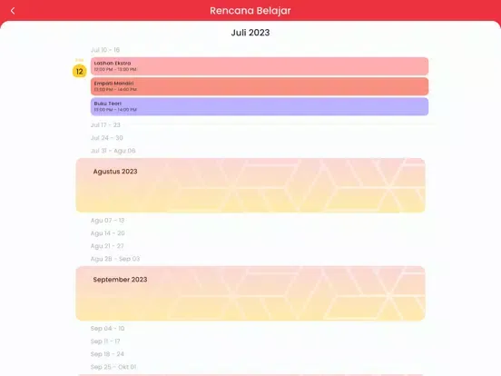 GO Kreasi (Siswa & Ortu) iPad  سکرین شاٹس