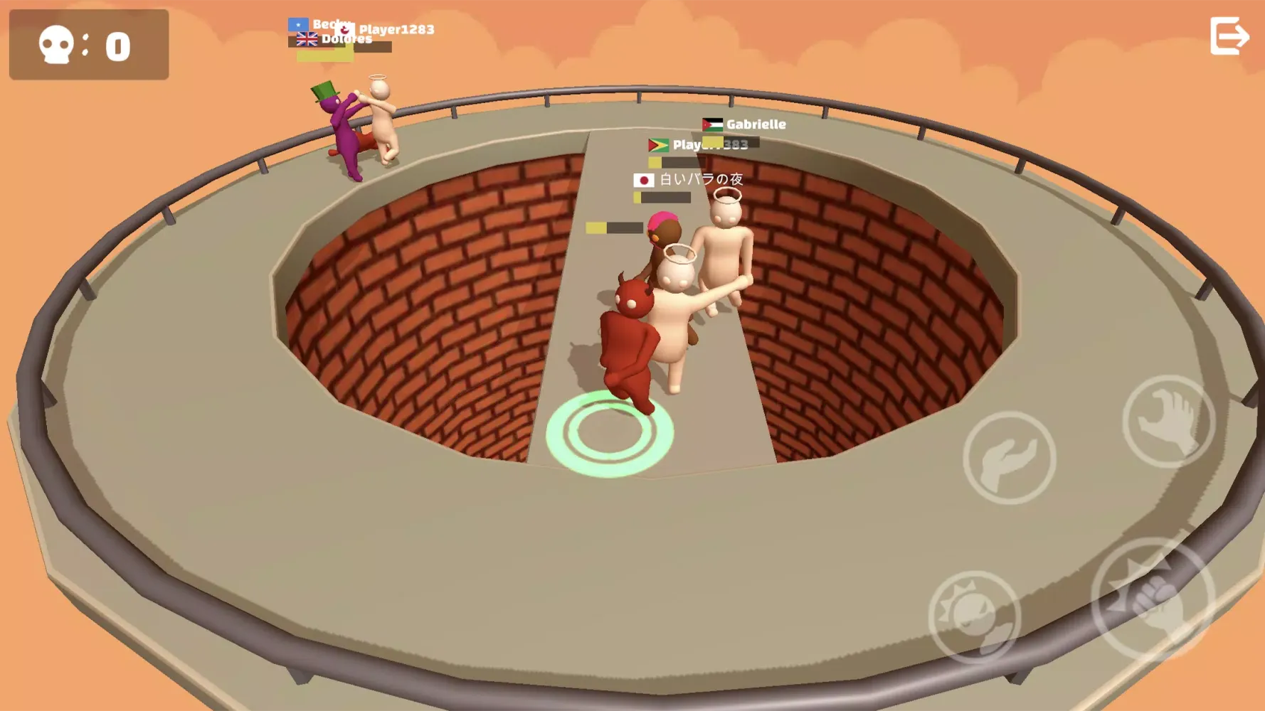 Tangkapan skrin Noodleman.Fight
