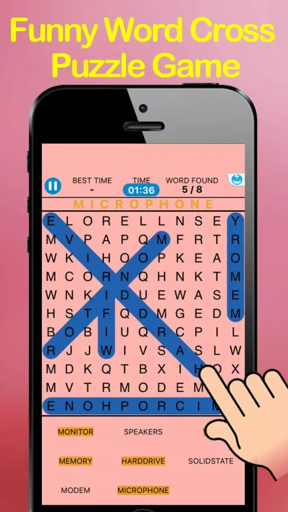 Word Cross Puzzle Free App - plant Search Coloring Word Puzzles Games স্ক্রিনশট