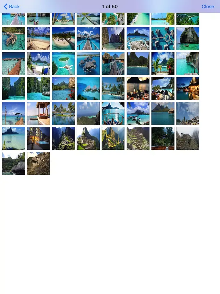 Tangkapan skrin Bora Bora Island Guide iPad 