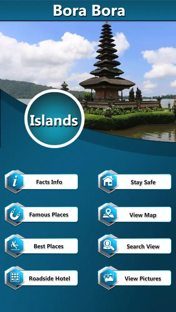 Tangkapan skrin Bora Bora Island Guide