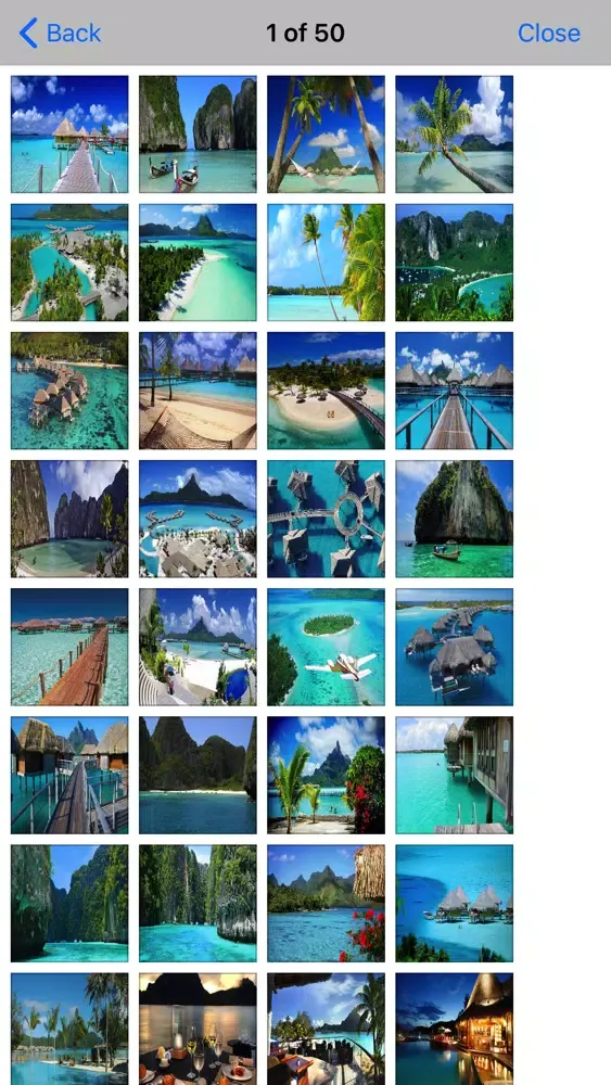 Tangkapan skrin Bora Bora Island Guide