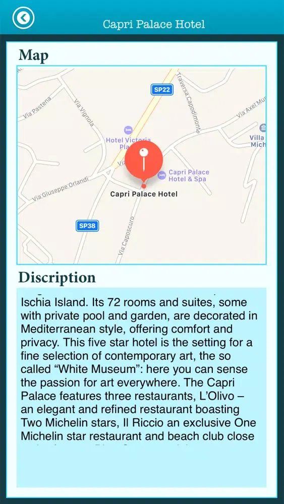 Visiting - Capri Island Guide应用截图