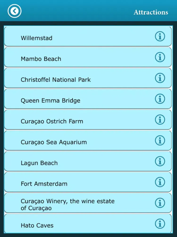 Curacao Island Guide iPad  Ekran Görüntüleri