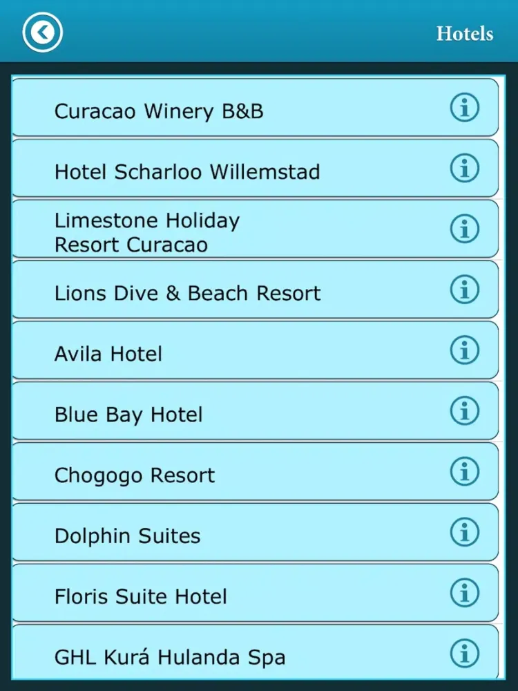 Curacao Island Guide iPad  Ekran Görüntüleri
