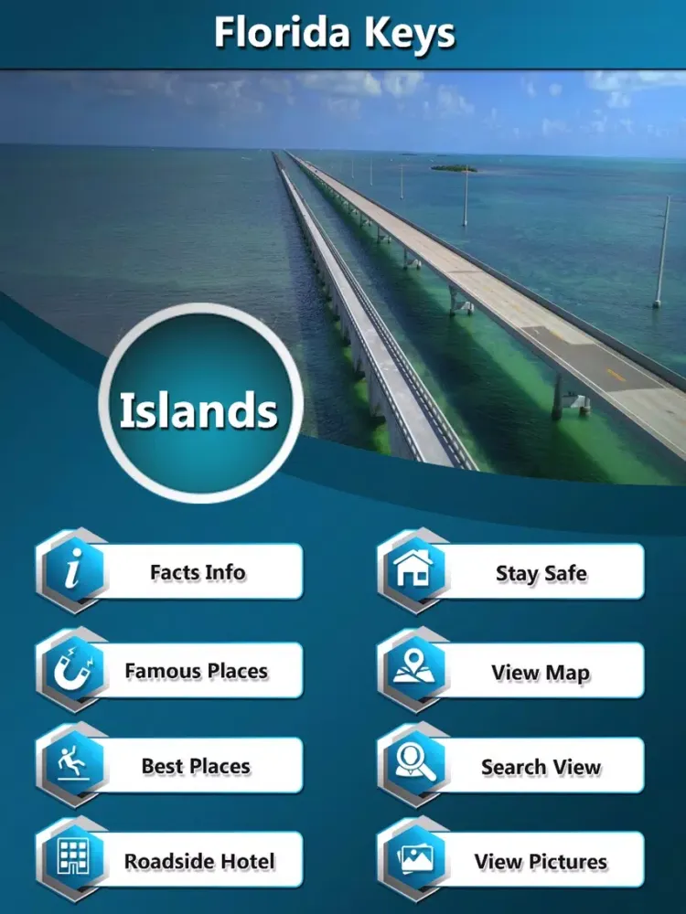 ภาพหน้าจอของ Florida Keys Island Guide iPad 