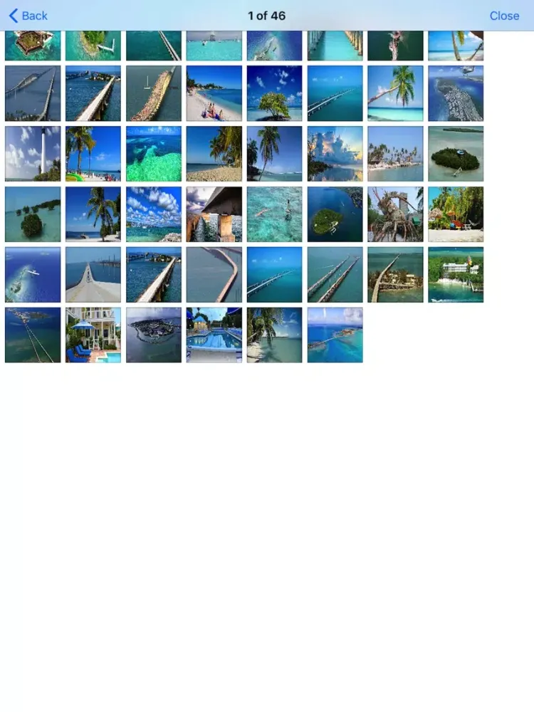 ภาพหน้าจอของ Florida Keys Island Guide iPad 