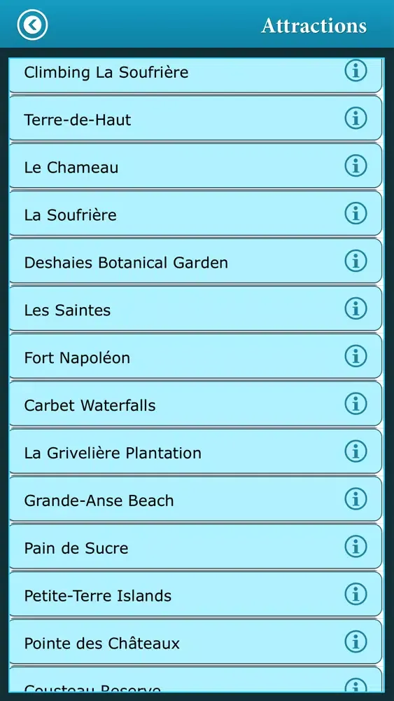 Guadeloupe Island Guide Screenshots