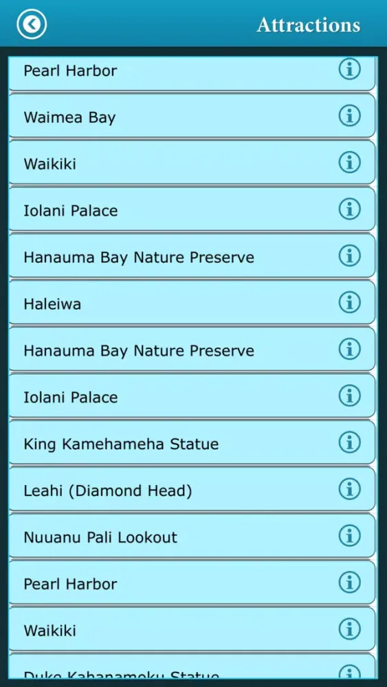 Скриншоты Oahu Island Guide