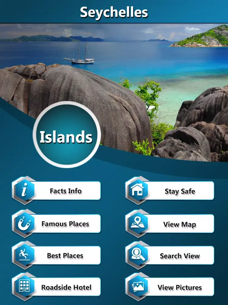 Visiting Seychelles Island iPad  Screenshots