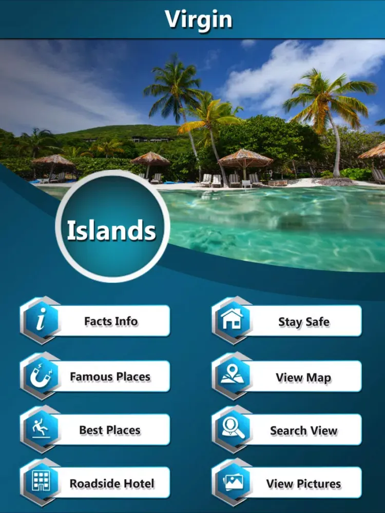 Ảnh chụp màn hình của Virgin Island Travel - Guide iPad 