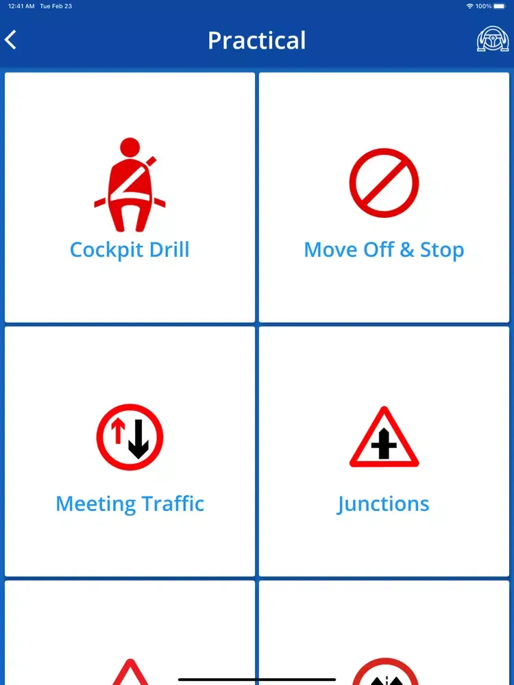 Captures d'écran de Driving Instructors Pro iPad 