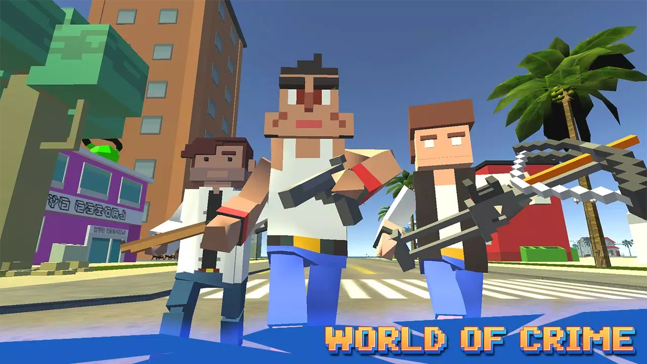 Grand Pixel: Gangster City War Screenshots