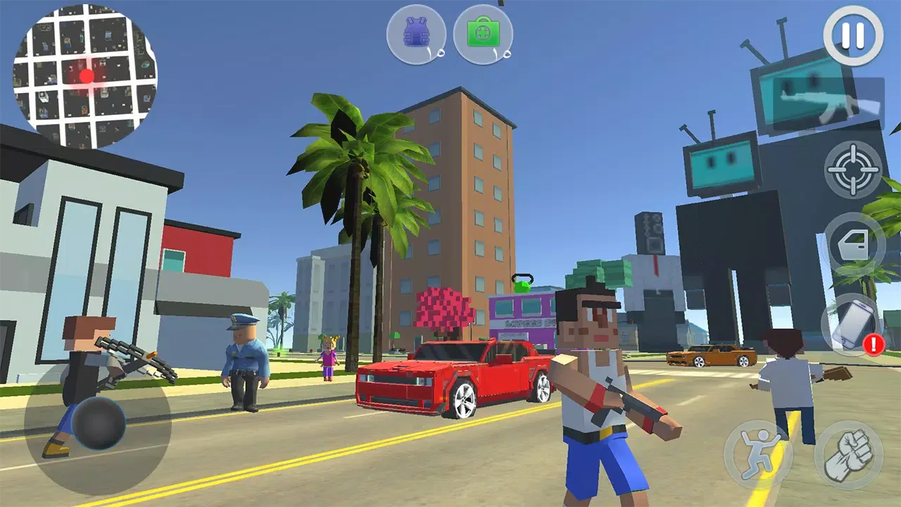 Grand Pixel: Gangster City War Screenshots