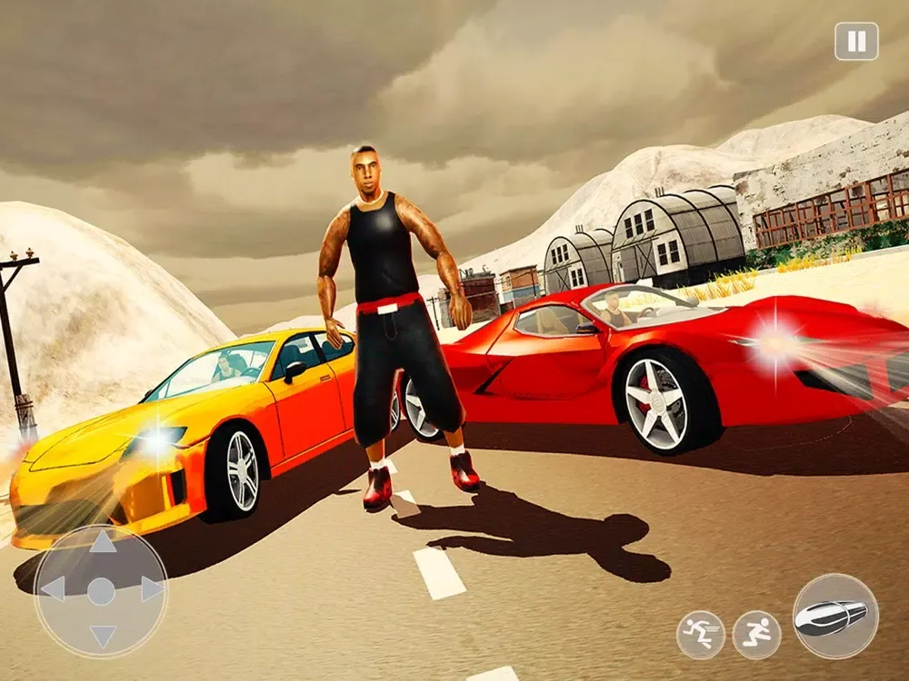 Gangster Cop Crime City Fight iPad 应用截图