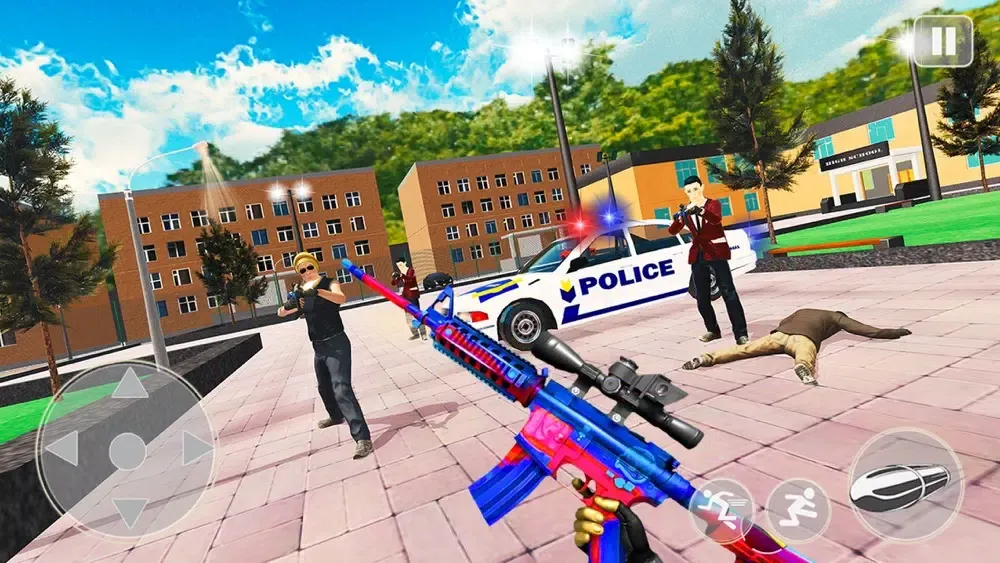 Gangster Cop Crime City Fight应用截图