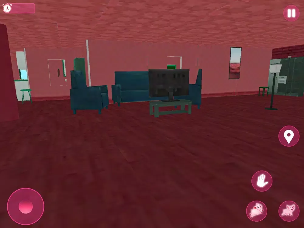 Tangkapan layar Scary Piggy Family Granny Game iPad 