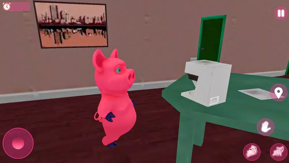 Tangkapan layar Scary Piggy Family Granny Game