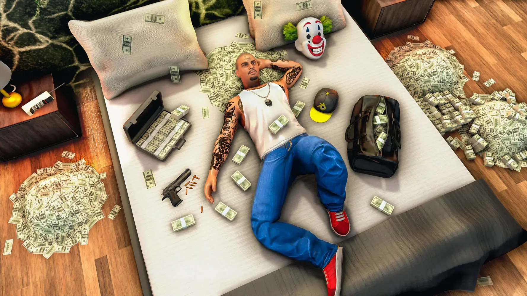 Mafia Gangster City Vegas Game Screenshots