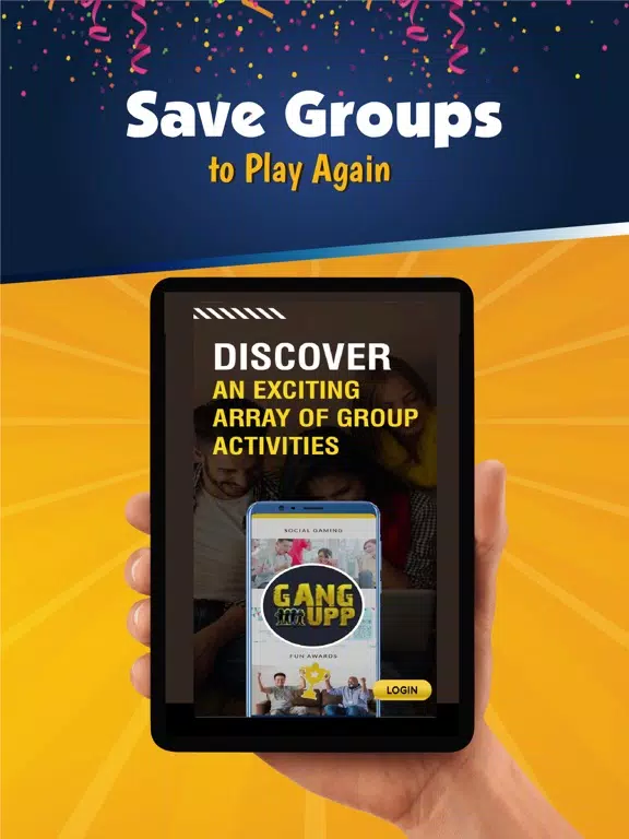 Ảnh chụp màn hình của GangUPP - Play fun group games iPad 