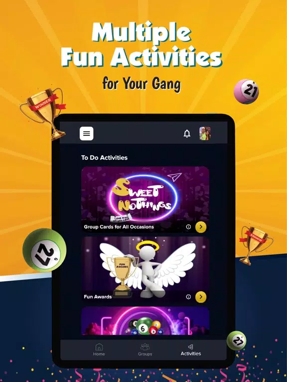 Ảnh chụp màn hình của GangUPP - Play fun group games iPad 