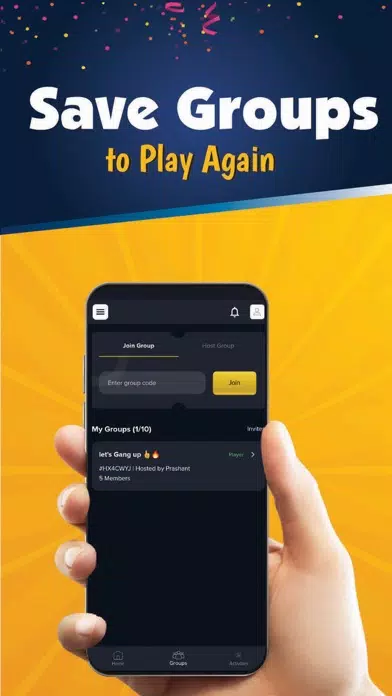 Ảnh chụp màn hình của GangUPP - Play fun group games