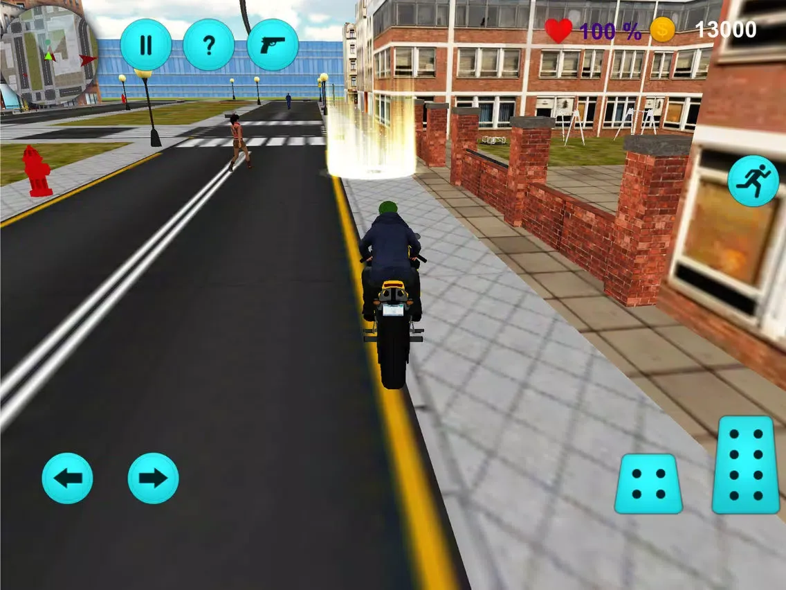 Tangkapan layar GangWar Crime City iPad 