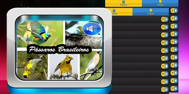 Canto Do Passaros Brasileiros Screenshots
