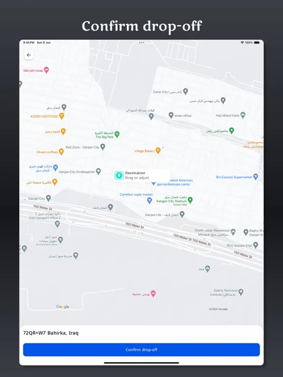 Ganjan Taxi Rider iPad  स्क्रीनशॉट