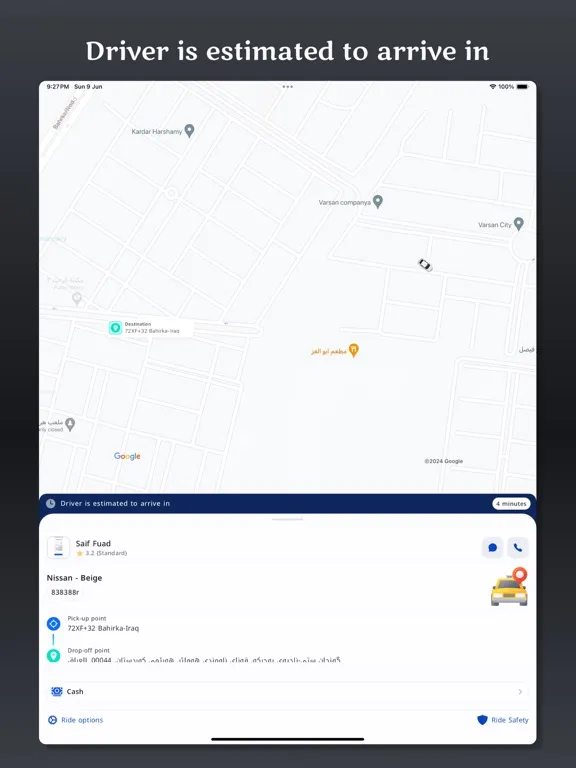 Ganjan Taxi Rider iPad  स्क्रीनशॉट