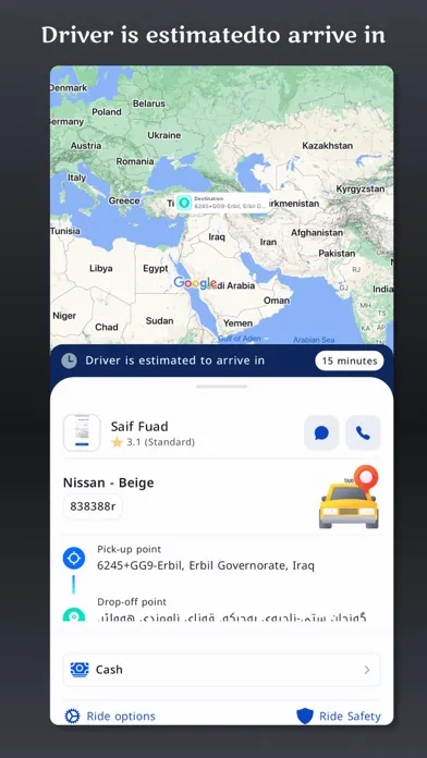 Ganjan Taxi Rider स्क्रीनशॉट