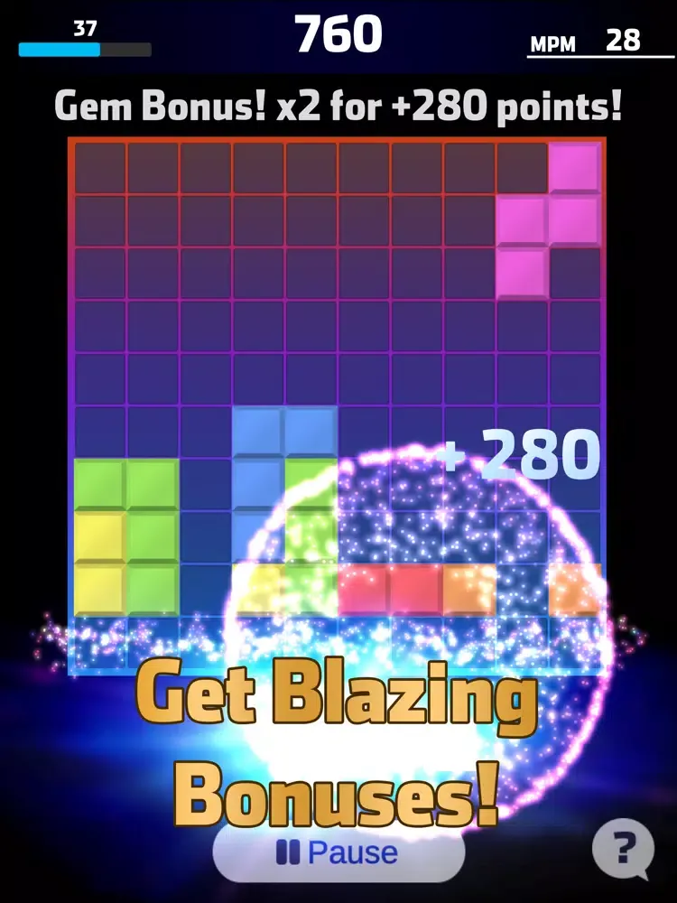 Captures d'écran de Block Blaze Competition iPad 