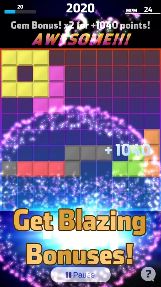 Captures d'écran de Block Blaze Competition