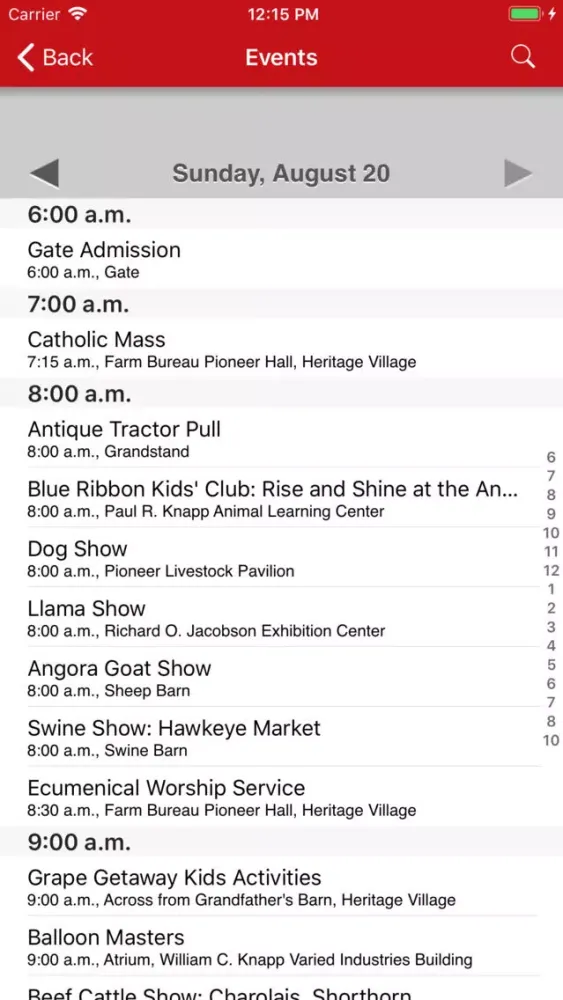 Iowa State Fair Food Finder 스크린샷