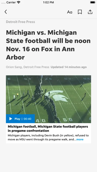 Michigan Sports Xtra应用截图