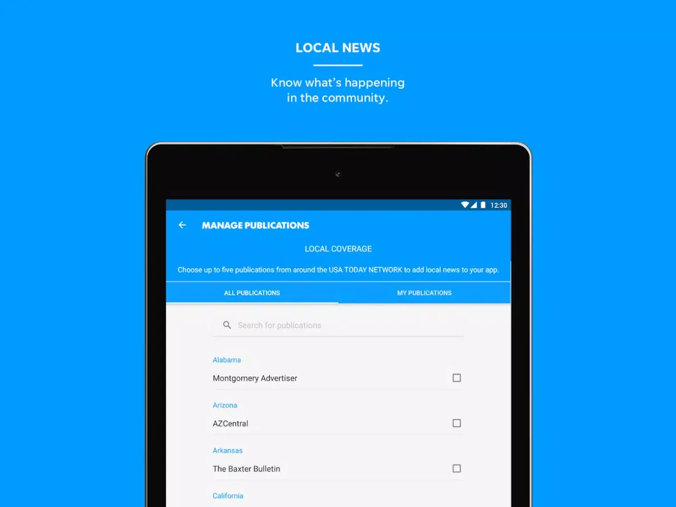 Livingston Daily Screenshots