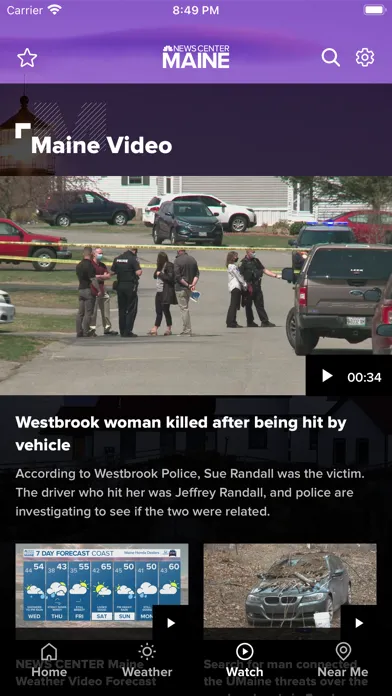 Screenshot di NEWS CENTER Maine